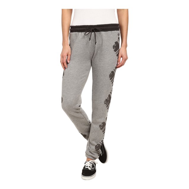 Vans Andorra - Pantalones de chándal para mujer, color gris, pequeño Vans Pantalones deportivos