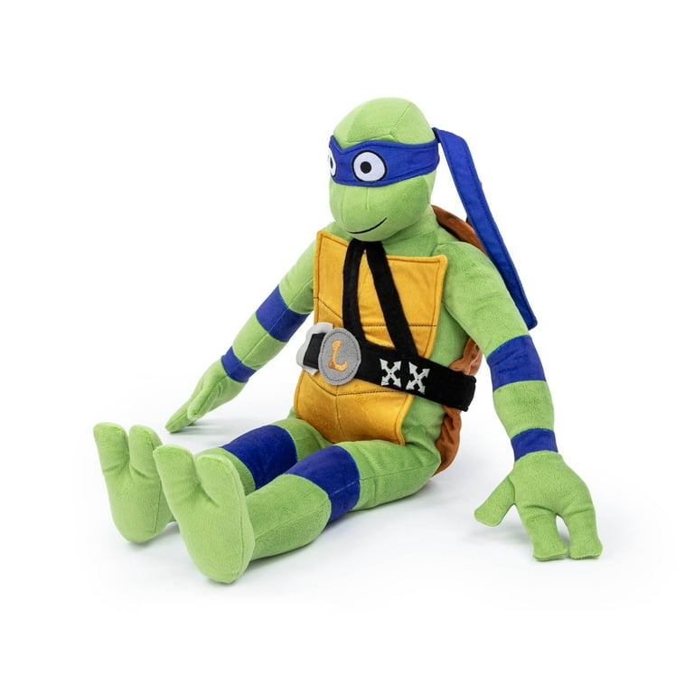 Nickelodeon Teenage Mutant Ninja Turtle Plush Leo Leonardo TMNT Stuffed Toy