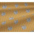 thumbnail image 5 of oneOone Cotton Jersey Mustard Yellow Fabric Abstract Block Craft Projects Decor Fabric Printed By The Yard 58 Inch Wide, 5 of 5
