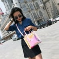 thumbnail image 6 of Women Hologram Transparent Shoulder Bag Clear Laser Handbag Holographic Purse, 6 of 13