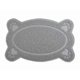 thumbnail image 1 of DM Caja de arena para gatos Alfombra para recoger desechos Alfombra de control de dispersión para gatitos 16x10 pulgadas Gris, 1 of 1