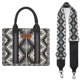 thumbnail image 1 of Bolso de mano Wrangler Boho Aztec para mujer con correa de guitarra, 1 of 7