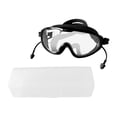 thumbnail image 4 of Gafas de natación gafas de natación hombres mujeres anti fog silicona ajustable portátil Negro, 4 of 8