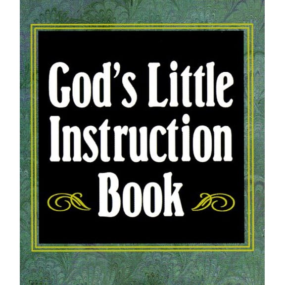 Pre-Owned God's Little Instruction Book, 9781562927646, 1562927647, Hardcover,