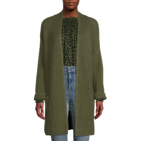 Time and Tru Shaker Cardigan Sweater