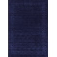 thumbnail image 1 of Ahgly Company Machine Washable Indoor Rectangle Abstract Blue Contemporary Area Rugs, 5' x 8', 1 of 4