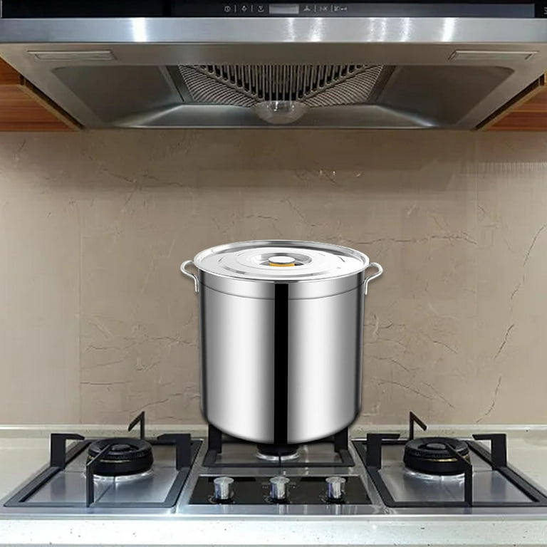LavoHome 20 qt. Stainless Steel (18/10) Soup Pot with Lid HP-3224