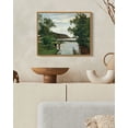 thumbnail image 4 of Drsoum Vintage Washing Woman Wall Art Rustic Retro Framed Farmhouse Scene Prints Classic Decorations for laundry Room Bedroom 8x10in Natural Framed, 4 of 6