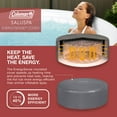 thumbnail image 5 of Coleman Ponderosa AirJet Inflatable Hot Tub with EnergySense Cover, 71"x26", 5 of 13
