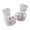Grey, variant on Baby Wool Grip Sock Baby Toddler Kids Ankle Crew Socks with Grips Unisex Warm Thick Cotton Winter Socks Cotton Animal Ankle Socks