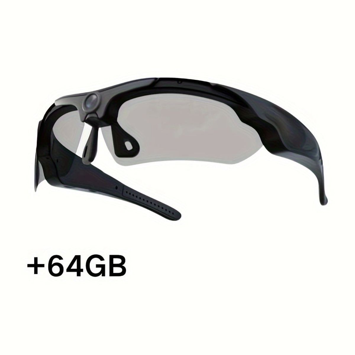 1080P HD Video Glasses, Camera Glasses, Smart Glasses, Wide-angle 120 ° Camera, Body Camera, Cycling, Bicycle, With 64GB Storage Card, The Perfect Gift For All Kinds Of Festivals!