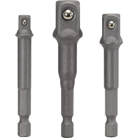 Wolfcraft Wrench Socket Set - 5 Piece Set With Adapter, A/F Sizes 7, 8, 10, 13 Mm, For Power Drills & Screwdrivers