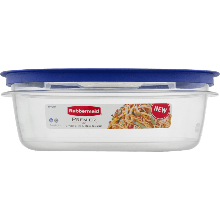 Rubbermaid Premier Stain Shield Food Storage Container, 14-Cups