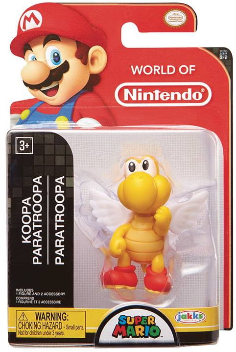 Super Mario 2 Inch Mini Figure World Of Nintendo Koopa Paratroopa Walmart Canada