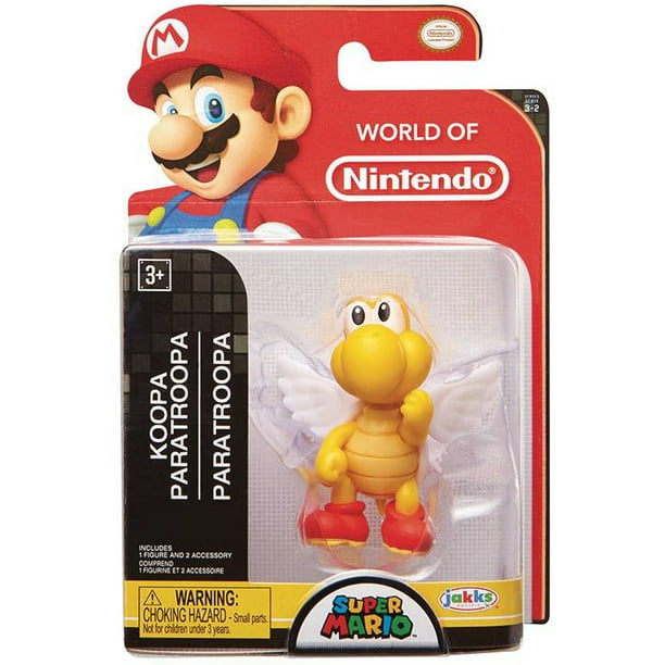 Super Mario 2 Pouces Mini Figure Monde de Nintendo - Koopa Parachutiste