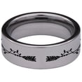 thumbnail image 4 of Love You Tungsten Carbide Ring, 4 of 9