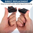 thumbnail image 4 of Accesorios Únicos Enchufe de Conector de Bobina de Encendido de 7 Pines Impermeable para Opel Corsa 1 Juego Negro, 4 of 6