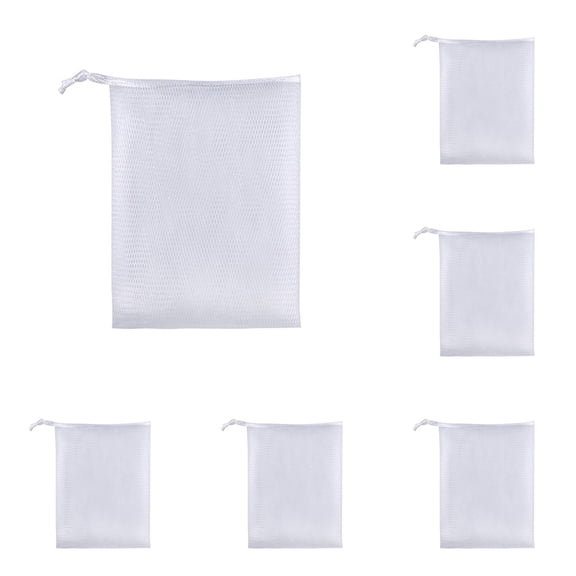 20Pcs Soap Net Bag,Soap Mesh bag,Skin Friendly Mesh Pouch,Mesh Soap Bags for Soap Bars,Soap Exfoliating Saver Bag for Foaming and Drying