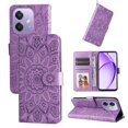 thumbnail image 5 of Funda tipo cartera GANGXUN para OPPO A5x 4G/5G , diseño girasol, cuero PU, soporte, cierre magnético, tarjetero, 5 of 5