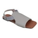thumbnail image 3 of MKLEKYY Sandalias para Playa para Mujer, Sandalias de Talla Grande, Sandalias de Verano Informales A La Moda de Pu para Exteriores, Zapatos Planos y Versátiles, Sandalias, 3 of 5