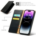 thumbnail image 6 of Wallet Case For Samsung S22, Case Wallet-High Quality Leather Magnetic Closure Case-RFID Blocking Card Holders-Shockproof TPU Shell Folio Cover Women Men For Samsung Galaxy S22, Black, 6 of 7