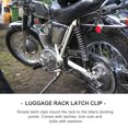 thumbnail image 3 of 2pcs Motorcycle Sissies Bar Luggage Rack Latch Clips Quick Release Buckles, 3 of 6