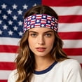 thumbnail image 5 of Miorin Under $5 Running Headband Non Slip, Workout Sweatbands Adjustable Sports Headband, Unisex Elastic Headband for Yoga Fitness Gym, Red Heardband, 5 of 5