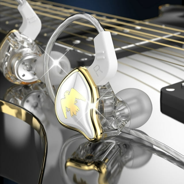 Wired In-Ear Headphones, HIFI Sound, Remote Mic, Sweatproof for Sports/Music Enthusiasts