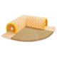 thumbnail image 2 of Juego de juguetes de cama y túnel para gatos Salvador XL amarillo, 2 of 10