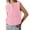 Pink, variant on RMGVDSD Women's Tops Spring Fall Fashion Crochet Vest Hollow Out Sweater Vest Sleeveless Cardigans Solid Color Loose Knit Pullover Sweater /Green