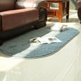 thumbnail image 4 of FUTATA Super Soft and Fluffy Carpet Fluffy Smooth Carpet Non-slip Floor Mat Plush Sofa Cover Cushion Bedroom Bedside Living Room Carpet Kindergarten Washable Floor Mat, 4 of 6
