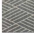 Better Homes & Gardens, Diamond Outdoor Rug 7"x 10" Charcoal