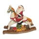 thumbnail image 1 of Adorno de caballo mecedor, decoración navideña, decoración de mesa tradicional hecha a mano, estatua de caballo para dormitorio, chimenea, mesa Con santa, 1 of 8