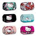 thumbnail image 2 of Estuche para lápices Hello Kitty estuche de lápices de doble capa de Hello Kitty para estudiantes de escuela primaria lápiz de dibujos animados, 2 of 4