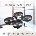 thumbnail image 1 of 4 canales Mini Drone 6-Axis 2.4GHz RC Mini Drone One-key Return con luces LED, 1 of 9
