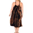 thumbnail image 2 of HAPPY BAY Women's Summer Loose Fashion Spaghetti Strap Sundress 1X Squid Ink_AC771, 2 of 3