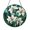 Acrylic 3.5 Inch, variant on Stained Glass Style Lily Flower Suncatcher, Botanical Window Art Panel with White Floral Theme, Decorative Hanging Ornament