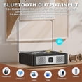 thumbnail image 5 of Bluetooth CD Player Desktop CD Players for Home Built-in Speakers Rechargeable Headphone Jack Vintag, 5 of 5
