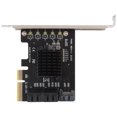 thumbnail image 2 of Adaptador PCIE, tarjeta adaptadora PCIE a tarjeta adaptadora Lector de tarjetas de memoria Características líderes en su clase, 2 of 8