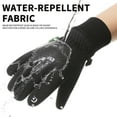 thumbnail image 3 of WKSCLPAI Winter Warm Gloves for Men Women, Touches Screen Gloves, Thickened Insulated for Cold Weather, Waterproof Thermal Glove for Cycling,Ski, Riding,Warm Sports Antislip Gloves(Black C,XL), 3 of 8