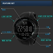 Digital Watch Watch For Men,Luxury Mens Watch,Men's Sport Watch, Mens LED Wrist Watch Military Watches Life Waterproof,Father's Day Gifts under $10