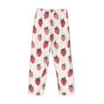 thumbnail image 3 of Lsque Hand Drawn Strawberry Print Men's Pajama Pants, Lounge Pant - Comfortable Home Wear,Elastic Waistband, Stylish Design-Medium, 3 of 9