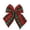 Z6#D,11.8x9.8 Inch, variant on Buffalo Plaid Bow,Rustic Farmhouse Pre-Tied Check Bows,Layered Plaid Ribbon Bows Decor,Christmas Wreath Holiday DIY Crafts Ribbon Bowknot Ornaments,Front Door Bow Decorations for Mantel,Tree,Holiday