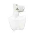 thumbnail image 3 of Delight Jewelry Acrylic 1.25" Green Cheer Megaphone Silvertone Antiqued Butterfly Post Earrings, 3 of 4