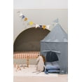thumbnail image 5 of 3 Sprouts Kids Play Tent Playhouse Castle with Recycled Fabric for Indoor and Outdoor Games in Blue, 5 of 6