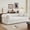 White, variant on avobird 78" Convertible Sofa Bed, 5-in-1 Corduroy Futon Pull Out Couch, No Assembly Boneless Sleeper Sofa for Living Room & Bedroom, Black