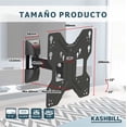thumbnail image 2 of Soporte para TV 19"-45" Kashbill, Fácil Instalación, Distancia a Pared 60-185mm, 25kg, Brazo Articulado, Ajuste Vertical 15° -15°- Mod. 117, 2 of 6