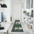thumbnail image 4 of Yayeee Runner Rug for Bedroom 2'x6' Machine Washable Hallway Non Slip Mat, Christmas Dog, 4 of 8