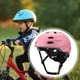 thumbnail image 5 of Casco de bicicleta de carretera ajustable para niños, ABS EPS, duradero y resistente a los impactos. Rosa, 5 of 8