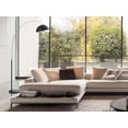 thumbnail image 5 of Luna Bella Arc Floor Lamp - 92 Antique Nickel Matte Black/Silver Leaf Shade, 5 of 6